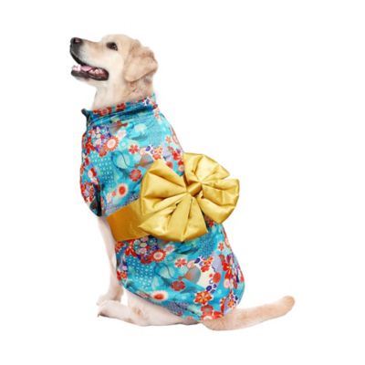 Image showing  Gold Kimono Pet Costume
