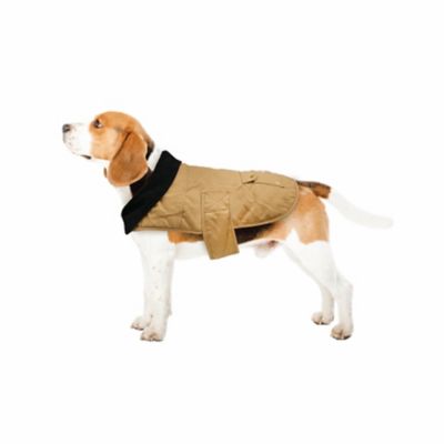 Best Furry Friends Khaki Duck Canvas Coat