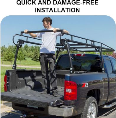 Image showing 6 th Rockland 800 lb. Full Size Steel Truck Rack