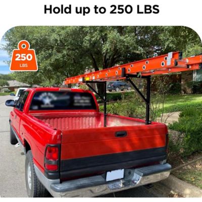 Image showing  250 lb. Heavy Duty Steel Truck Ladder Rack