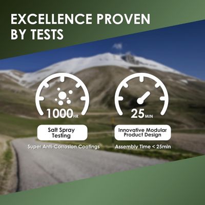 Image showing 6 th PoleStar 1000 lb. Universal Steel Truck Rack