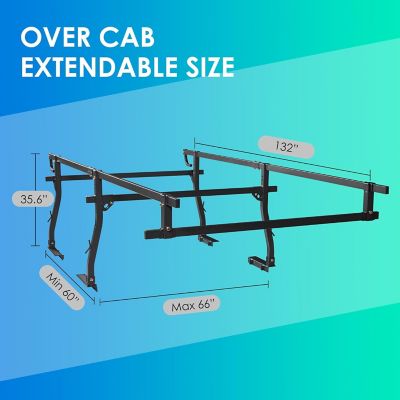 Image showing  1000 lb. Full Size Steel Truck Rack