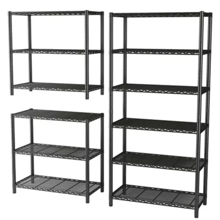 EFINE 6 shelves changeable into 2 or 3 units 350 lb loading capacity per shelf (71.5H 36W 16D) Freestanding Shelving Units