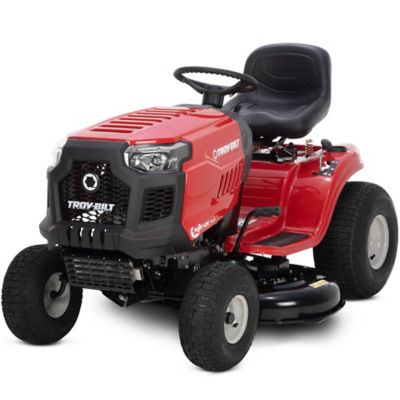 Image showing  Pony 42 in. Gas Riding Lawn Mower, Troy-Bilt Engine, 7-Speed Transmission