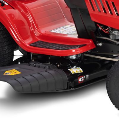 Image showing 7 th Troy-Bilt Pony 42 in. Gas Riding Lawn Mower, Troy-Bilt Engine, 7-Speed Transmission