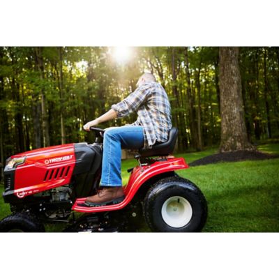Image showing 8 th Troy-Bilt Pony 42 in. Gas Riding Lawn Mower, Troy-Bilt Engine, 7-Speed Transmission