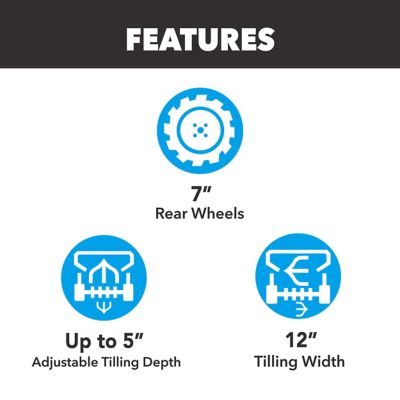 Image showing 6 th Pulsar 10 in. Two Cycle Gasoline Cultivator