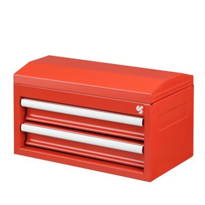 Image showing  2-Drawer Mini Tool Box, Red