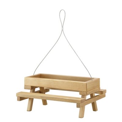 Royal Wing Cedar Picnic Table Bird Feeder