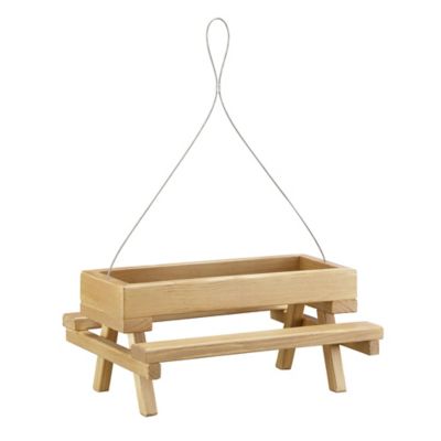 Image showing Royal Wing Cedar Picnic Table Bird Feeder