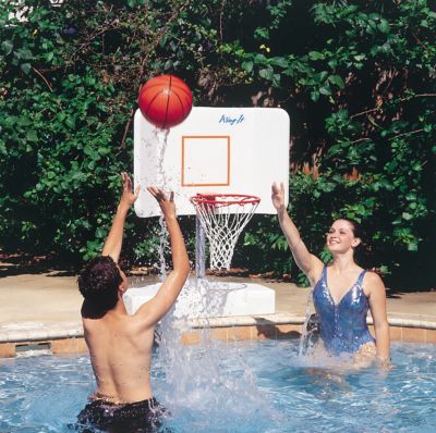Image showing  Wing-It Poolside Basketball Hoop