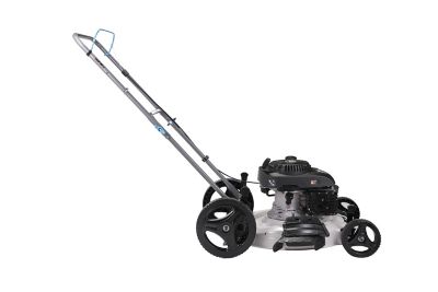 Image showing  21in Gas-Powered 2-in-1 Lawn Mower Big Wheel with 200cc Engine