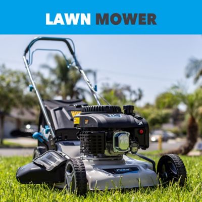 Image showing  21 in. Cutting Path 3-in-1 Self-Propelled Gas Lawn Mower