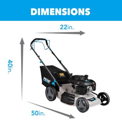 Image showing  21 in. Cutting Path 3-in-1 Self-Propelled Gas Lawn Mower