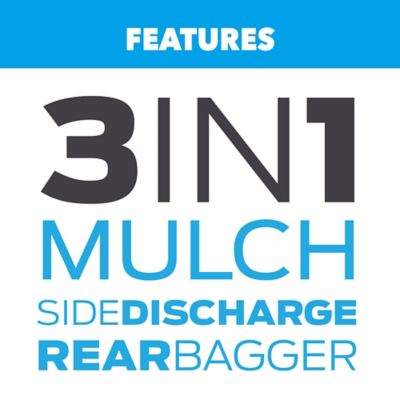 Image showing 7 th Pulsar 21 in. Cutting Path 3-in-1 Self-Propelled Gas Lawn Mower