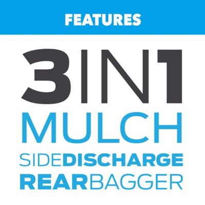 Image showing 7 th Pulsar 21 in. Cutting Path 3-in-1 Self-Propelled Gas Lawn Mower, E-Start