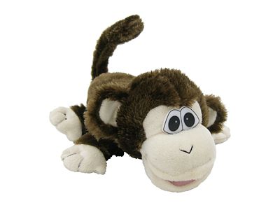 Flipo Crazy Critters Laughing Rolling Monkey, Brown