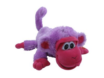 Flipo Crazy Critters Laughing Rolling Monkey, Purple