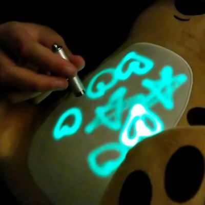 Image showing  Animates Glow-in-the-Dark Plush Bear