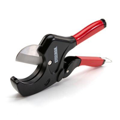 STEELMAN 2-1/2 in. Jaw Ratcheting PVC and Plastic Pipe Cutters