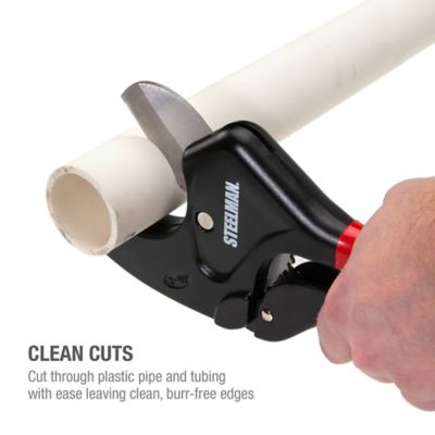 Image showing  2-1/2 in. Jaw Ratcheting PVC and Plastic Pipe Cutters