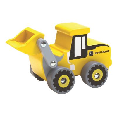 John Deere Front Loader Wooden Toy