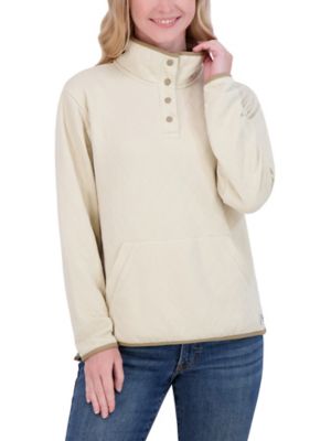 Image showing  Quilted Mock Neck Sweatshirt