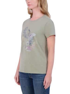 Image showing 1 th Eddie Bauer Floral T-Shirt