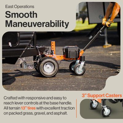 Image showing 6 th SuperHandy Electric Trailer Dolly, 3600 lb. Capacity