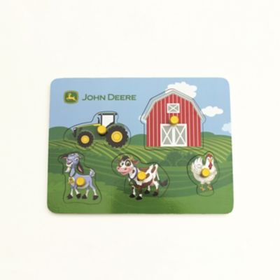 John Deere Farm Animal Wooden Puzzle