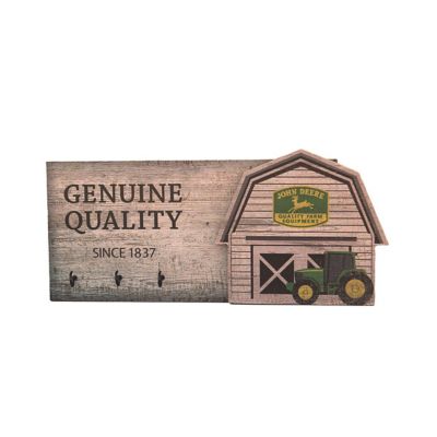 John Deere Wooden Key Holder