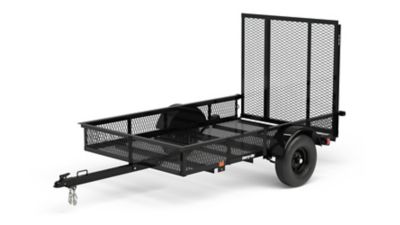 Carry-On Trailer 5 ft. x 8 ft. Steel Mesh Side Utility Trailer