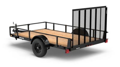 Image showing 5 th Carry-On Trailer 6 x 11ft. Smart Fold Utility Trailer