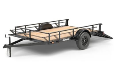 Carry-On Trailer 6 ft. x 8 ft. Smart Fold Utility Trailer