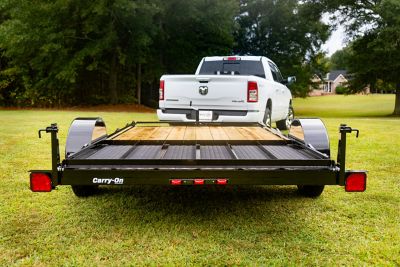 Image showing 8 th Carry-On Trailer 6 x 8ft. Smart Fold Utility Trailer