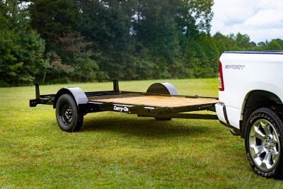 Image showing 9 th Carry-On Trailer 6 x 8ft. Smart Fold Utility Trailer