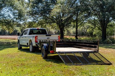 Image showing  6.3 x 8ft. Solid Side Utility Trailer