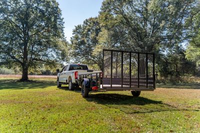 Image showing  6.3 x 8ft. Solid Side Utility Trailer
