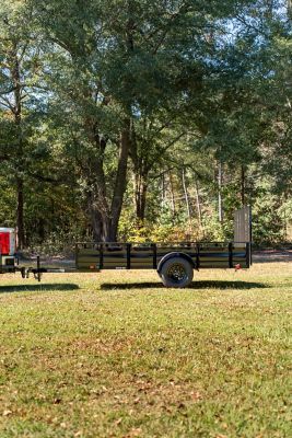 Image showing  6.3 x 8ft. Solid Side Utility Trailer