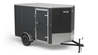 Image showing  6 ft. x 12 ft. V Nose Enclosed Cargo Trailer