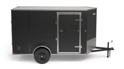 Image showing  6 ft. x 12 ft. V Nose Enclosed Cargo Trailer