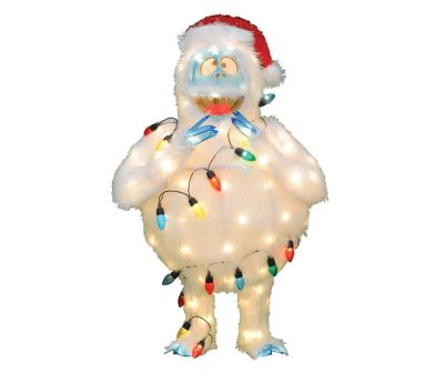 ProductWorks32 in. 3D Pre-Lit Rudolph Bumble with C9 Light Strand