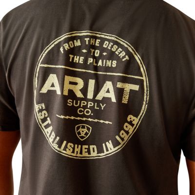 Image showing  Men's Ariat Explore Circle Graphic Crew Neck Short-Sleeve T-Shirt