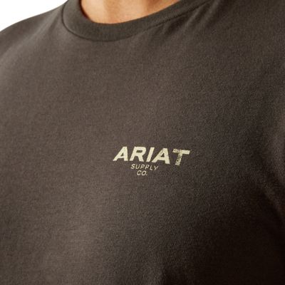 Image showing  Men's Ariat Explore Circle Graphic Crew Neck Short-Sleeve T-Shirt