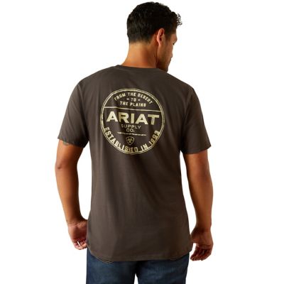Ariat Men's Ariat Explore Circle Graphic Crew Neck Short-Sleeve T-Shirt