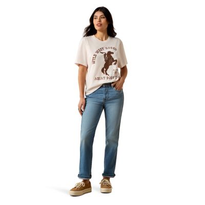 Image showing  Women's Wild West Rodeo Short Sleeve Graphic T-Shirt