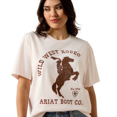 Image showing  Women's Wild West Rodeo Short Sleeve Graphic T-Shirt