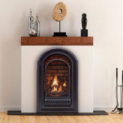 Image showing  A-Series Natural Gas Ventless Fireplace Insert, 20,000 BTU, Remote Control