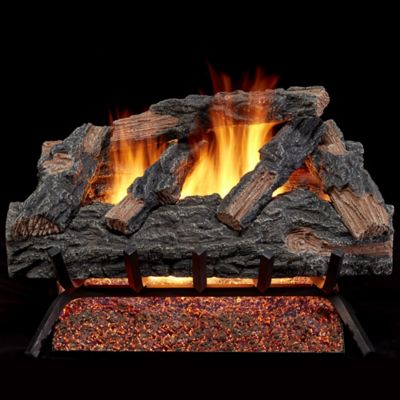 HearthSense Vented Natural Mountain Oak Gas Log Set - 24 in., 55,000 BTU