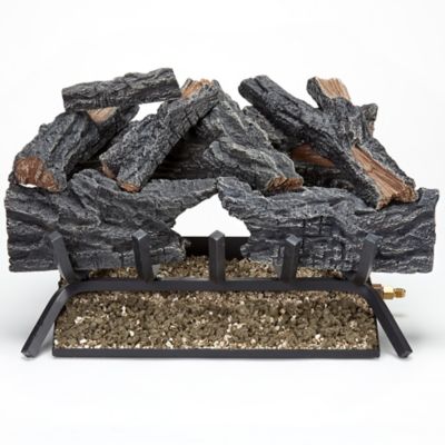 Image showing  Vented Natural Colorado Split Wood Gas Log Set - 24 in., 55,000 BTU